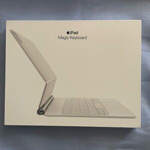 Apple iPad Magic Keyboard NEW - Sleek White Finish